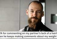 Guy Comments About His Partner’s Weight Gain, So She Fired Back And Made Fun Of His Receding Hairline