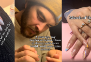 Boyfriend Learned How To Do Nails To Save Money And Shows World Class Talent
