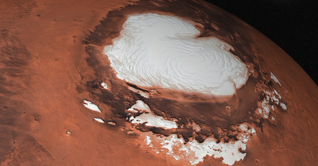 There's Enough Ice On Mars To Cover The Entire Planet In A 5-Foot Ocean If It Melted