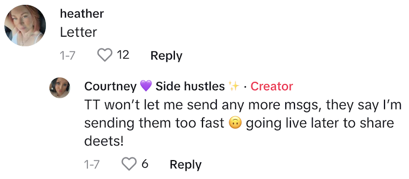 Letters Comment 1 Woman Reveals The Up And Coming Side Hustle That Has People Writing Letters For Money.   It takes about 4 minutes from start to finish.