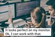 Web Designer Refused To Take Feedback, So Fellow Employee Made Her See It From The Client’s Perspective