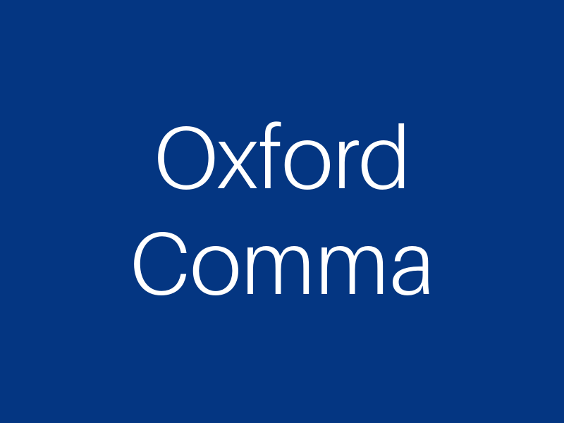 OxfordComma Here Are 13 Common Grammar Rules That Confuse Almost Everyone