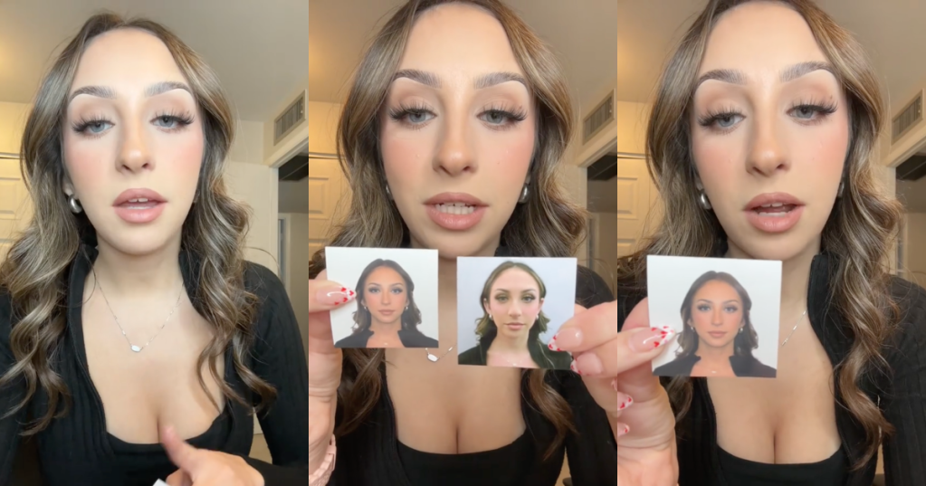 Woman Shares Her Secret For Getting The Most Flattering Passport Photo. - 'Do not get your photo taken at the post office.'
