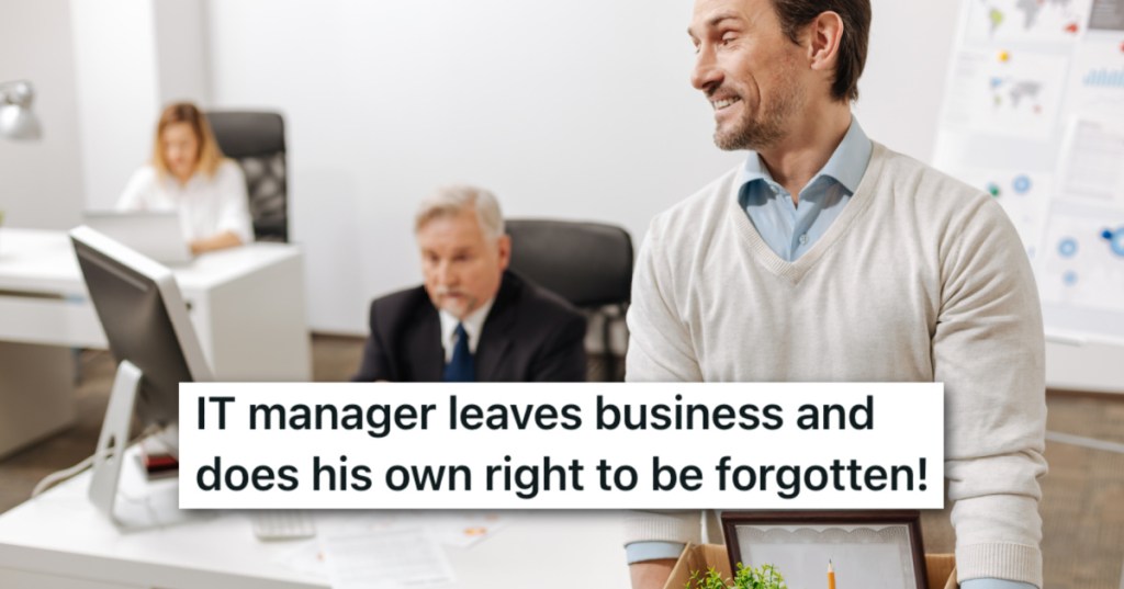 IT Manager Got Fed Up Working For Incompetent Nepotism Hire, So He Left And Took All His Corporate Discounts With Him