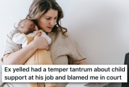 Her Ex Didn’t Want To Pay Paltry Child Support, So She Used His Temper To Exact Revenge