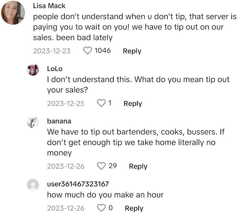 Server Comment 2 Server Waits On A Nightmare Table, But What They Decided To Tip Her Was The Real Insult