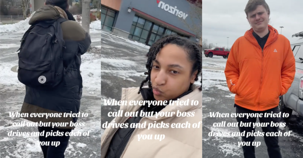 Boss Insisted On Picking Up All His Employees Who Tried To Call Out Because Of A Bad Winter Storm