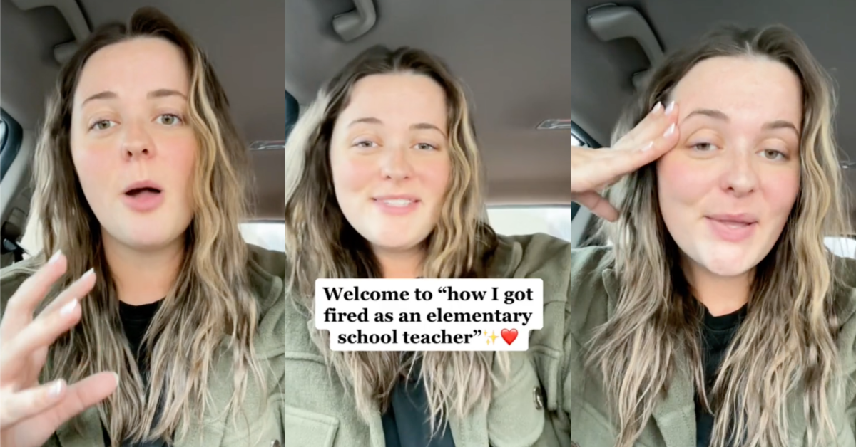 Teacher Said She Was Fired Because The Principal Received A Message From God About Her. - 'And people wonder why there's a teacher shortage.'