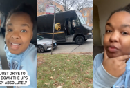 ‘Give me my package. Thank you.’ – Customer Followed A UPS Truck Because A Package She Was Waiting For Wasn’t Delivered
