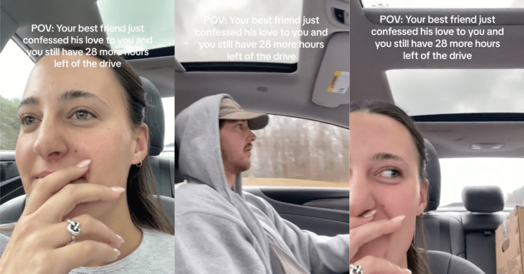 Her Best Friend Told Her He Loved Her In The Middle Of A 28-Hour Road Trip, But She Doesn't Feel The Same