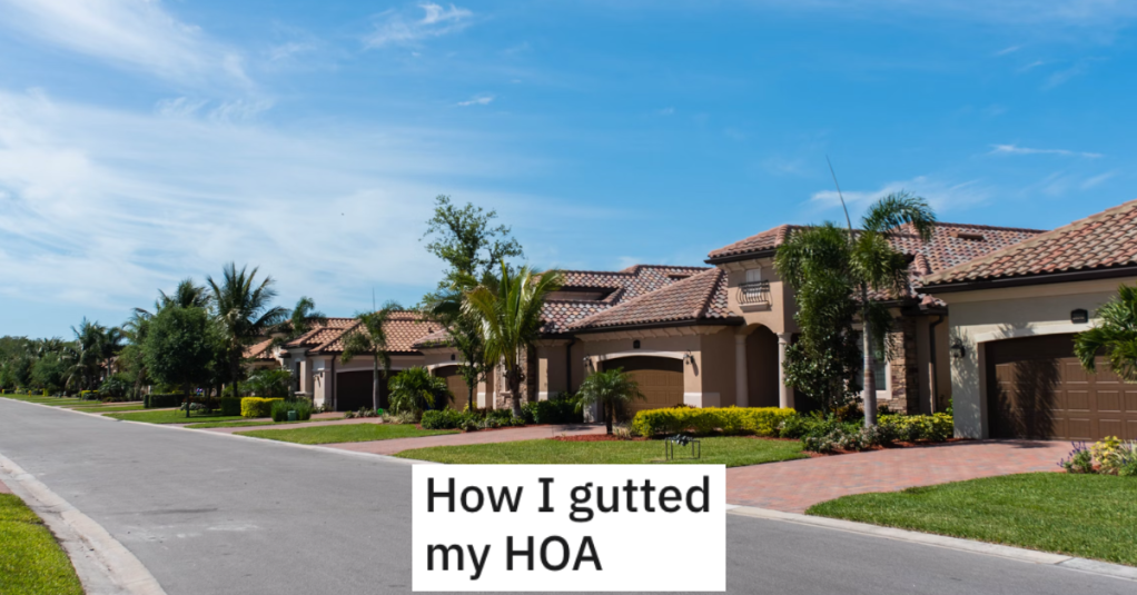 HOA Gave New Homeowner Grief Over Trash Can Rules, So They Took Down The Association From The Inside