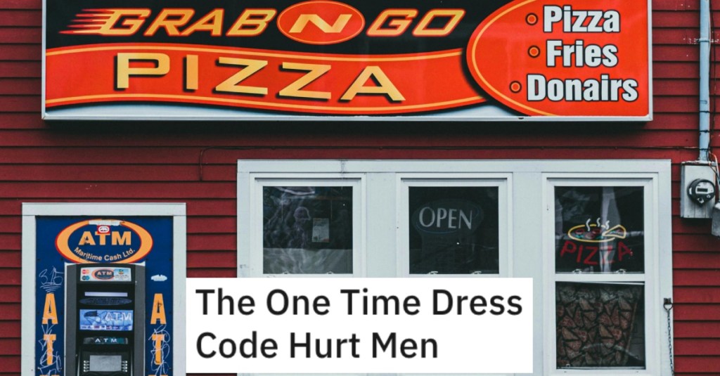 Pizza Shop Employees Were Told To Abide By Stuffy, Restrictive Dress Code, So They Ended Up Wearing Skirts To Prove A Point