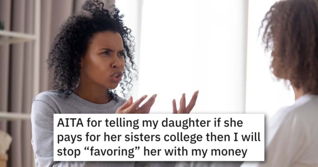 Greedy Older Daughter Kept An Inheritance All For Herself, But Is Upset They're Buying A Car For Her Sister