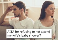 Wife Threw A Female-Only, 10-Hour Baby Shower, But Hubby Refused To Leave His Own House
