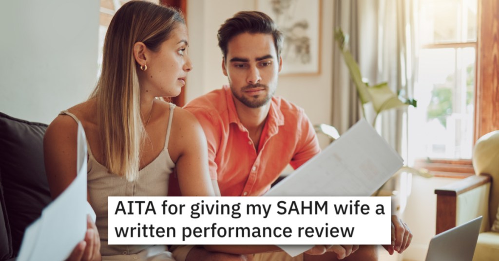 He Feared His Wife's Lack Of Parenting Skills Was Harming Their Kids, But She Said Giving Her A "Performance Review" Only Made Things Worse