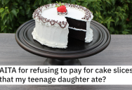 Her Daughter Ate Some Of His Sister’s Expensive Cake While Babysitting Nieces And Nephews, And Now She’s Demanding To Be Paid Back