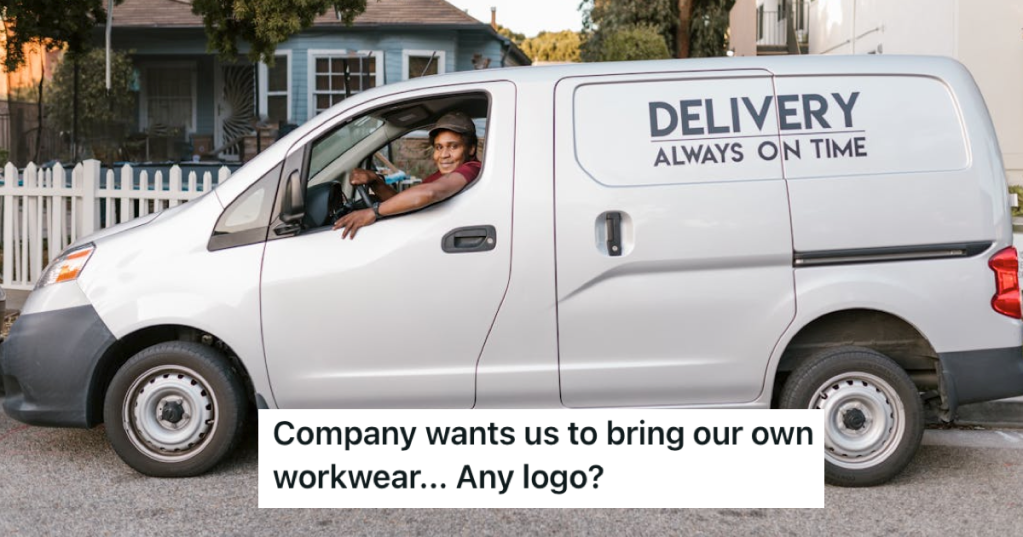 Courier Gets Back At His Apathetic Company By Wearing A Uniform Of A Competitor And Building Good Will For The Wrong Company