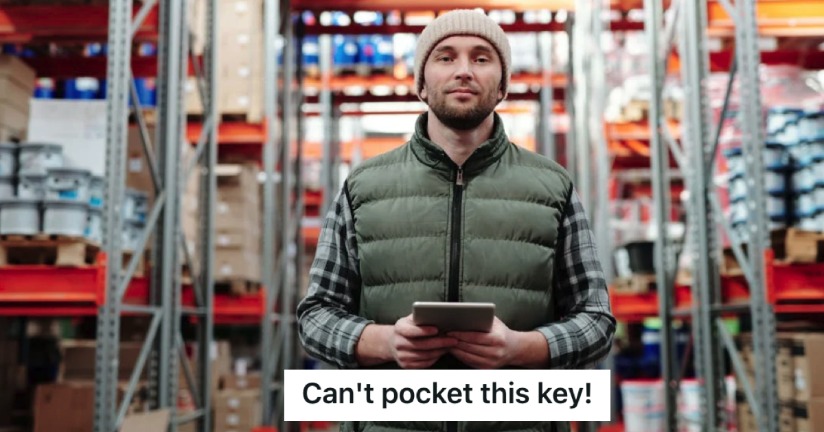 Grocery Store Key Forgetful Employee Keeps Taking The Master Key Home, So Annoyed Coworker Finds A Special Way To Make Sure It Never Happens Again