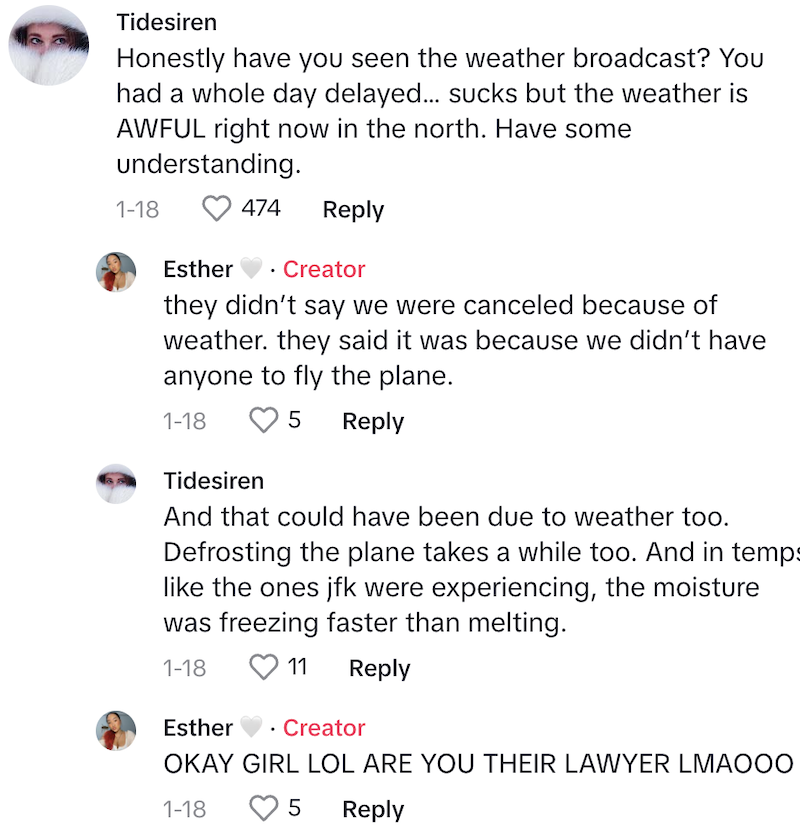 JFK Comment 2 Delta Employees Are Incredibly Rude To Woman Who Got Stuck On A Flight That Was Delayed For Six Hours Because There Was Nobody To Fly The Plane