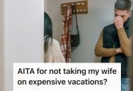 Husband Keeps Planning Expensive Vacations, But His Wife Doesn’t Seem To Appreciate Them. So He Decides To Throw In The Towel.
