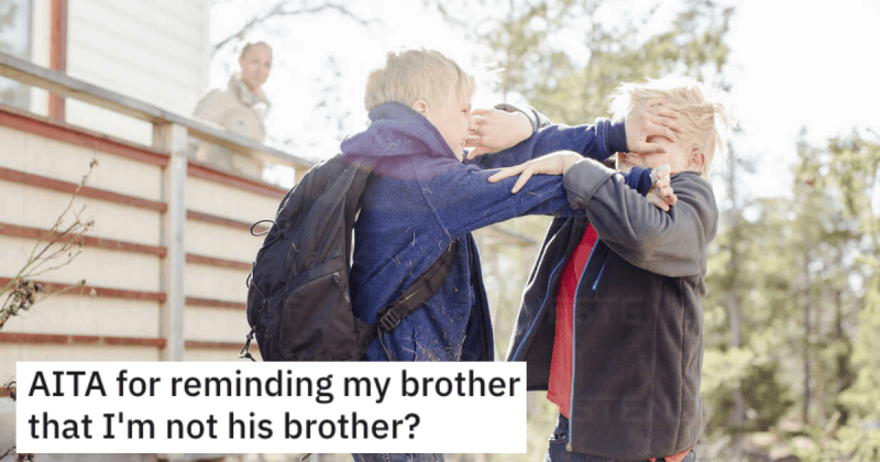 His Adopted Brother Claims He's Not His 