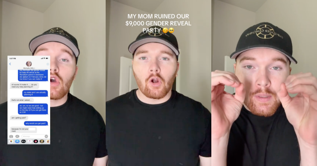Husband Shares The Story Of How His Petty Mother Ruined $9,000 Gender Reveal Party Over An Argument They Had