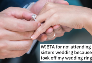 Widow’s Sister Continually Tells Her To Get Over Her Deceased Husband,  But When She Ripped Her Wedding Ring Off Her Finger… Things Got Heated