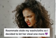 She Suspected Her Roommate Was Stealing Her Washcloths, She Set a Gross Trap to Prove It Once And For All