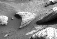 NASA Rover Spies What Looks Like A “Star Trek” Symbol On Mars