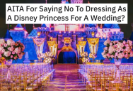 Woman’s Refused To Dress Up As A Disney Princess For Her Friend’s Wedding, And Now The Family Is Accusing Her Of Ruining The Bride’s Big Day