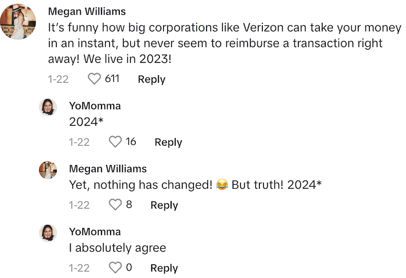 Verizon Comment 4 They hijacked my finances.   Verizon Denies Womans Request For A Refund After Someone Fraudulently Orders 3 Phones On Her Account