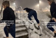 ‘We aren’t allowed to call in.’ – Employees Show What It’s LIke When You Have To Go To Work In Dangerous Conditions