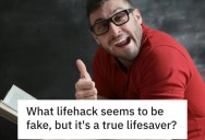 14 Life Hacks That Seem Fake But Can Really Help You Out. – ‘Hard drive in the freezer to get it to spin up one more time.’