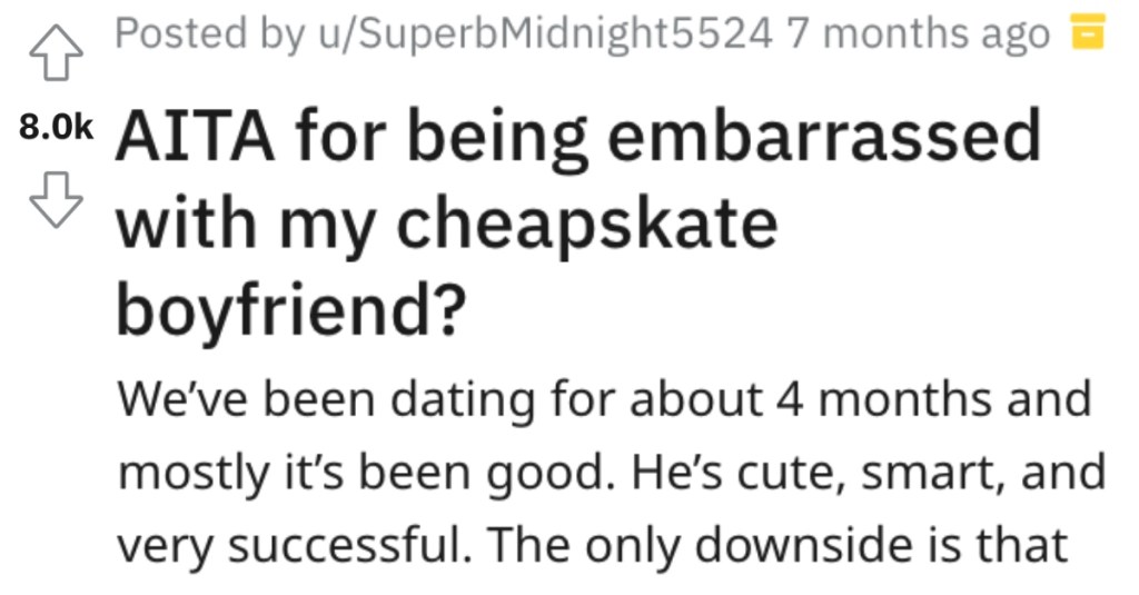 She’s Embarrassed That Her Boyfriend Is A Cheapskate, And When He Tries To Use A Coupon At A Restaurant She Loses It