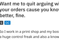 Know-It-All Boss Didn’t Want an Employee Questioning Her, So They Printed Invitations With the Wrong Info And Made Her Look Foolish