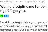 Delivery Driver Was Written Up By Supervisor For Doing Nothing Wrong, So They Decided To Play Her Game And Drove Her Nuts