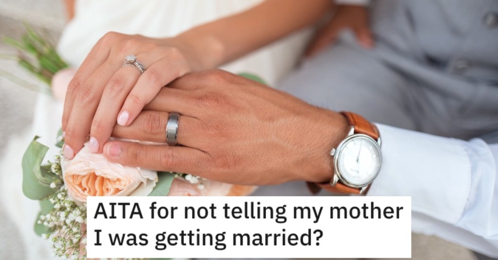 His Mom Has Never Been Comfortable With His Lifestyle, So He Didn’t Tell Her About His Wedding