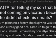 Dad Is Planning A Once-In-A-Lifetime Family Vacation But His Son Wouldn’t Respond To His Email… So He Booked The Trip Without Him