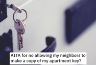 New Tenant Keeps Locking A Door That Other Neighbors Keep Open, And He Refuses To Help When They Get Locked Out