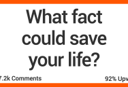 People Share Facts That Could Help Save Lives. – ‘Make note of the exits.’