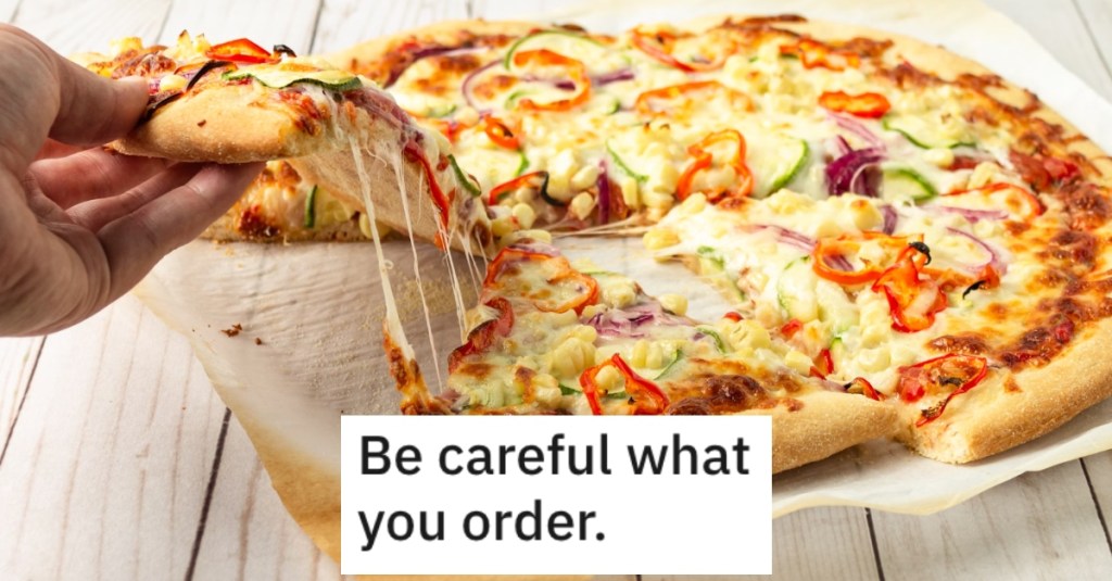 Customer Insists That He Wants No Tomatoes On His Pizza, So The Pizzeria Follows His Instructions Exactly And Deliver The Worst One Possible