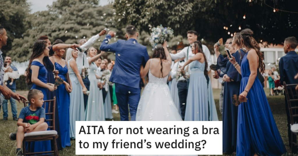 Man Refuses To Go Out With Wife Unless She Wears Bra: AITA