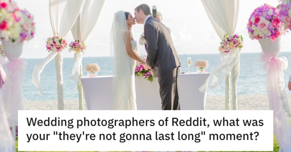 Wedding Industry Workers Shared Stories About When They Knew Couples Weren’t Gonna Make It