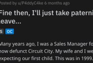 Dad-To-Be Was Told He Could Only Take Two Days For Paternity Leave, But He Knew The Rules And Got A Nice, Long Break