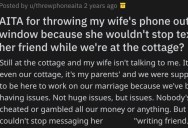 His Wife Wouldn’t Pay Attention To Him During Their Vacation, So He Threw Her Phone Out Of The Window