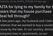Couple Decided To Keep The House They Bought A Secret, But Word Got Out And Their Family Members Are Livid