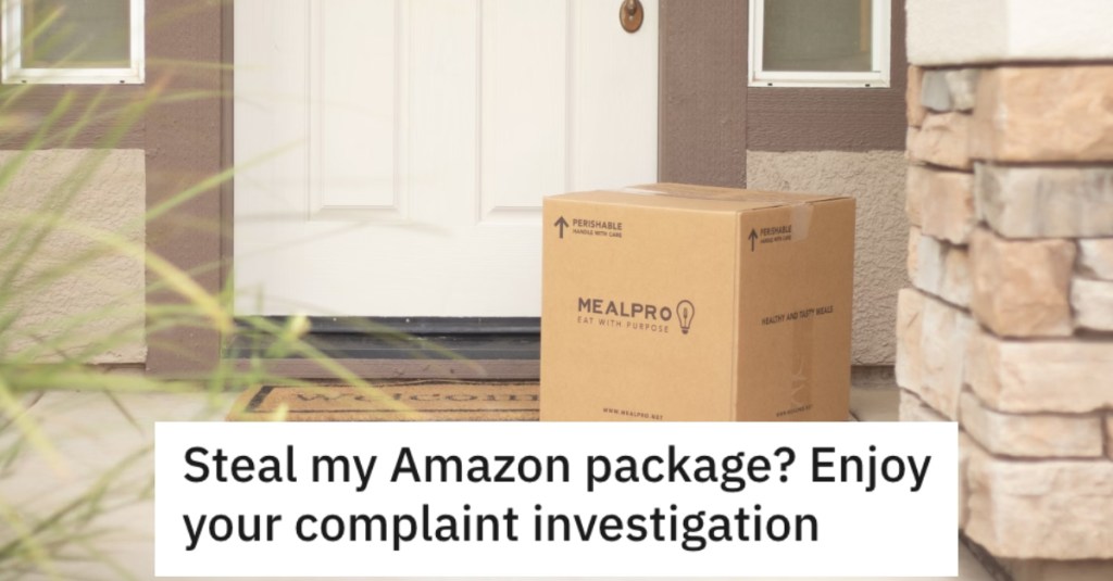 They Complained When They Suspected an Amazon Driver Stole Their Package So They Reported Him to the Company