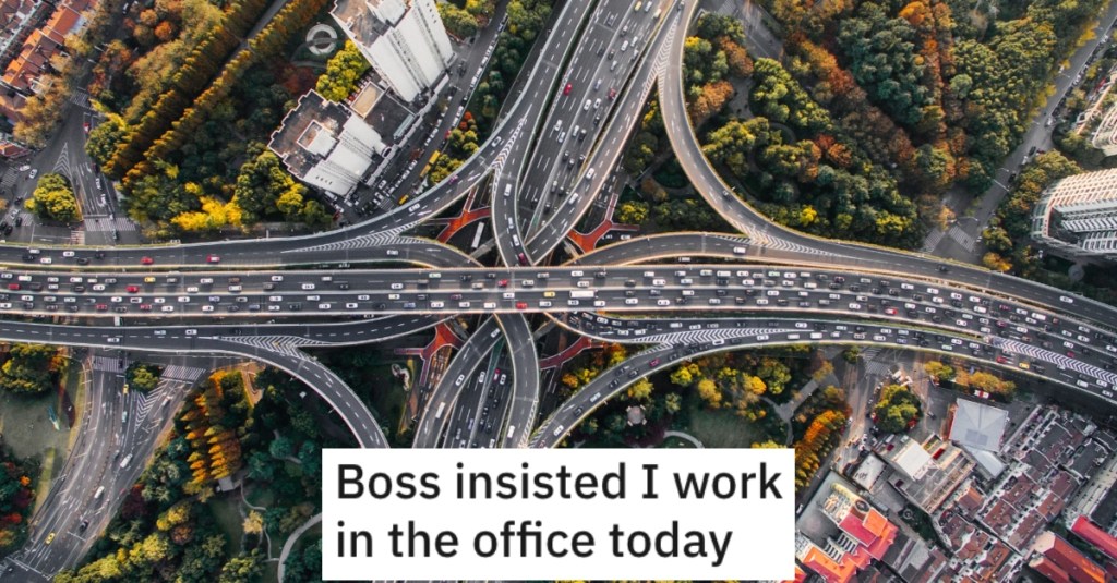 Employee Warned The Boss About Bad Traffic, But He Insisted They Come To The Office. So They Complied And Missed A Presentation They Were Supposed To Run.