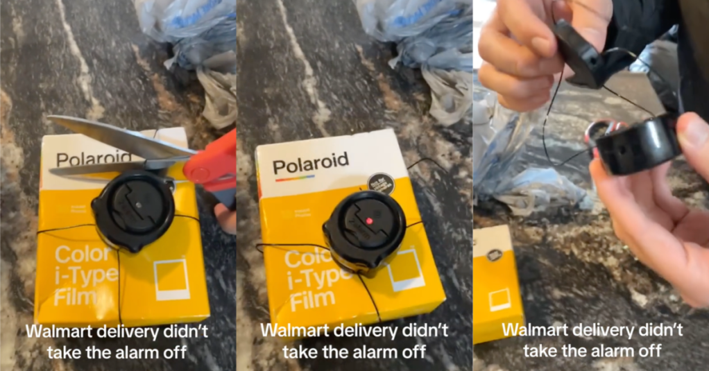 Walmart Customer Said He Got A Delivery From The Store And The Product Still Had A Lock On It