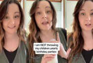 Mom Refuses To Throw Her Daughter Birthday Parties Every Year Because She Doesn’t Think It’s Necessary. – ‘I am not going to force that on my friends and family.’